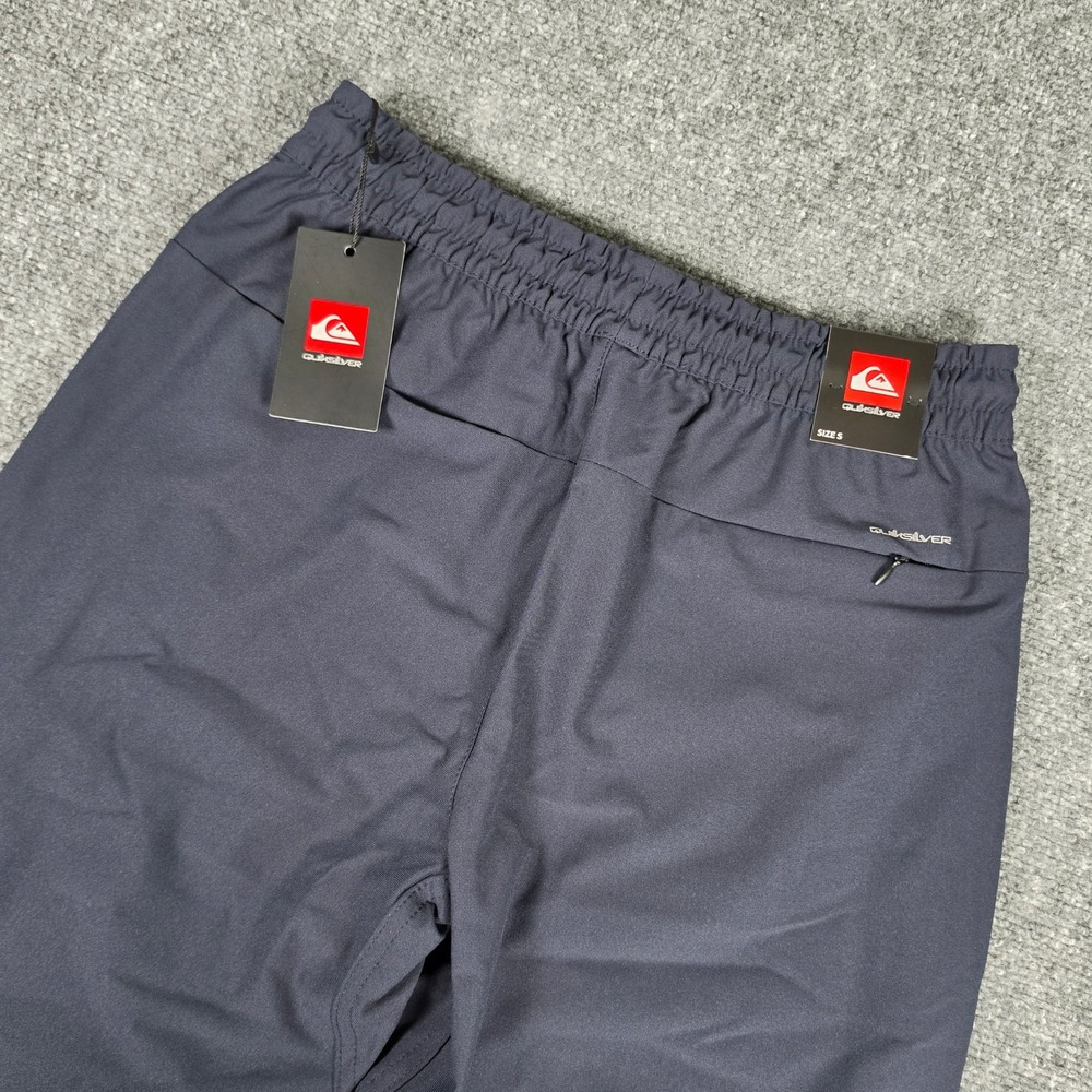 Quiksilver Toe Pants Mens S Total Eclipse Navy Blue Athletic QA25WB052 NWT